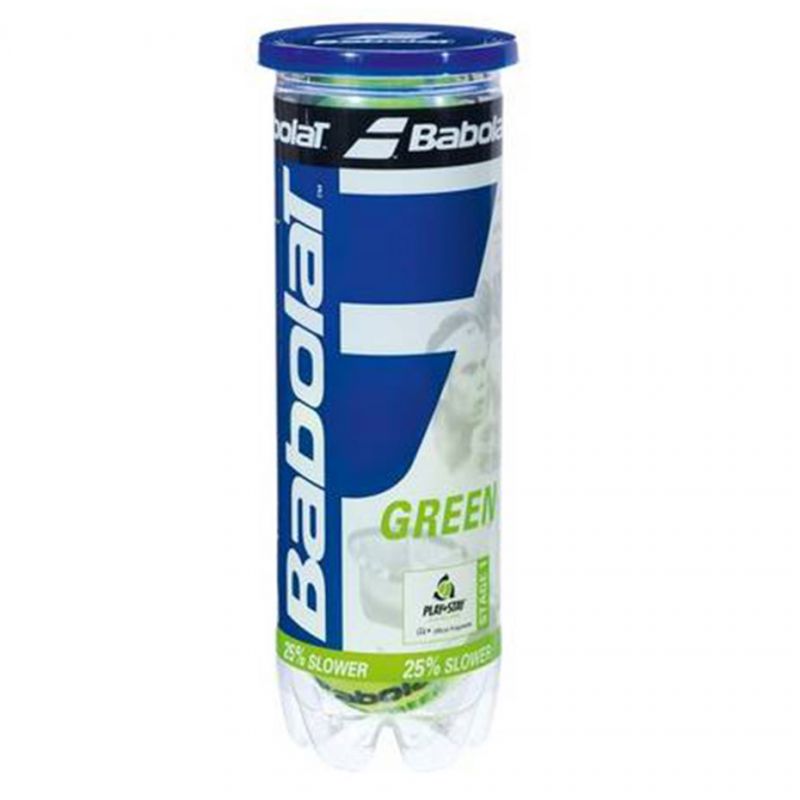 Babolat St1 zaļas tenisa bumbiņas 3 gab. 116069