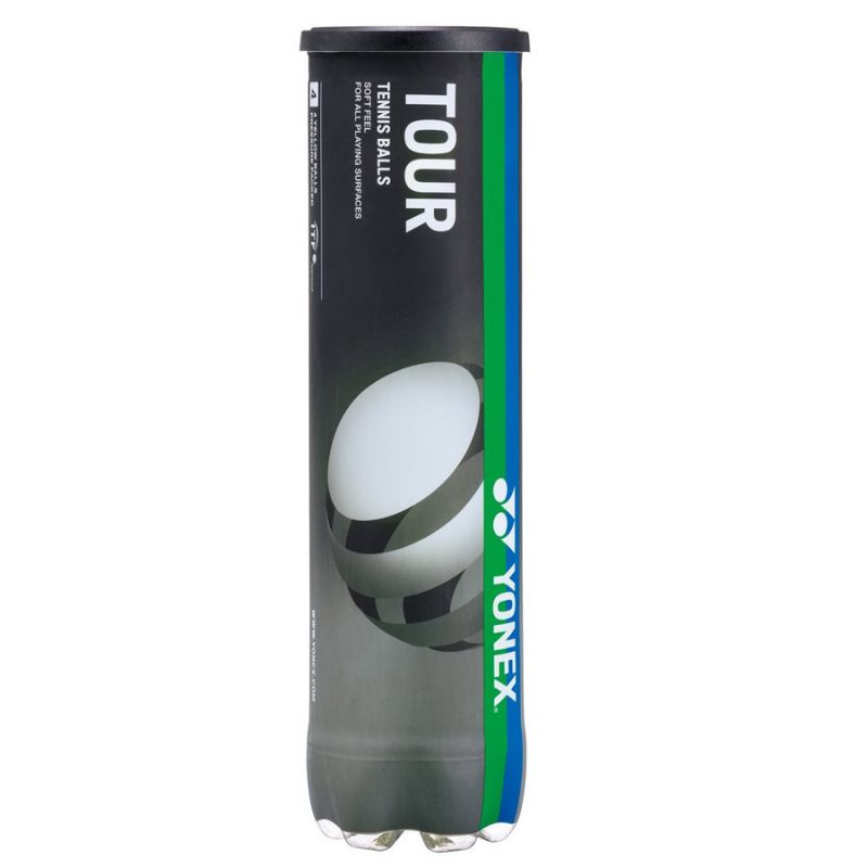 Yonex Tour tenisa bumbiņas, 4 gab., TB-TR4NPEX