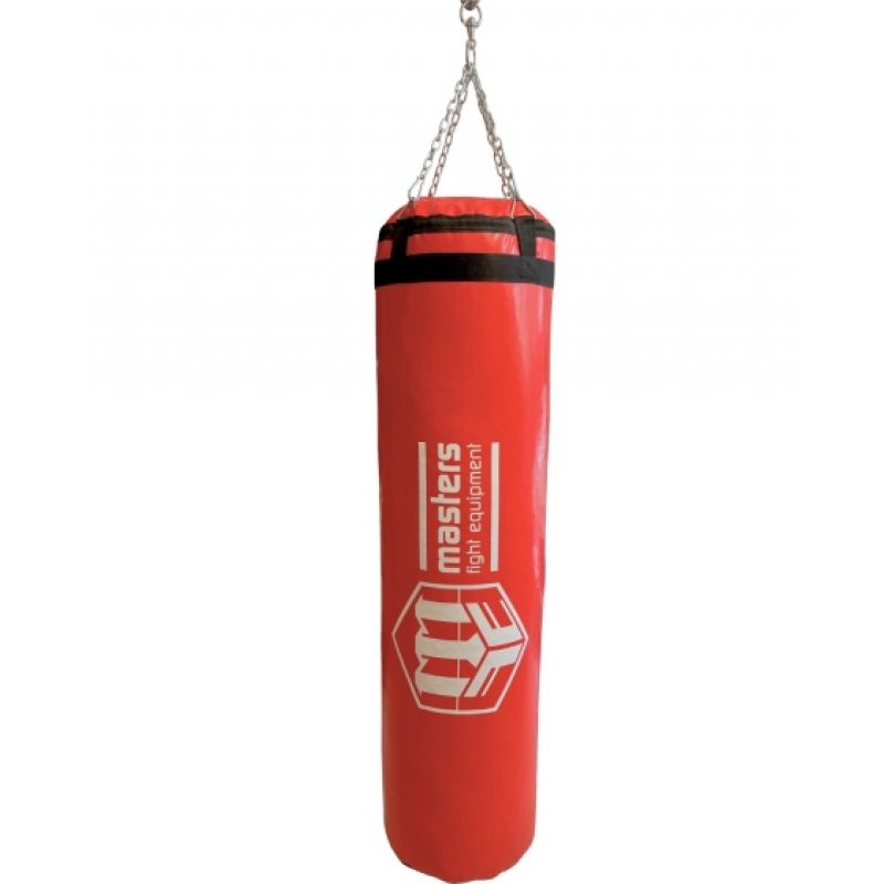 Plawil boksa maiss 150 x 40 cm, pildīts ar WWP-MASTERS, sarkans