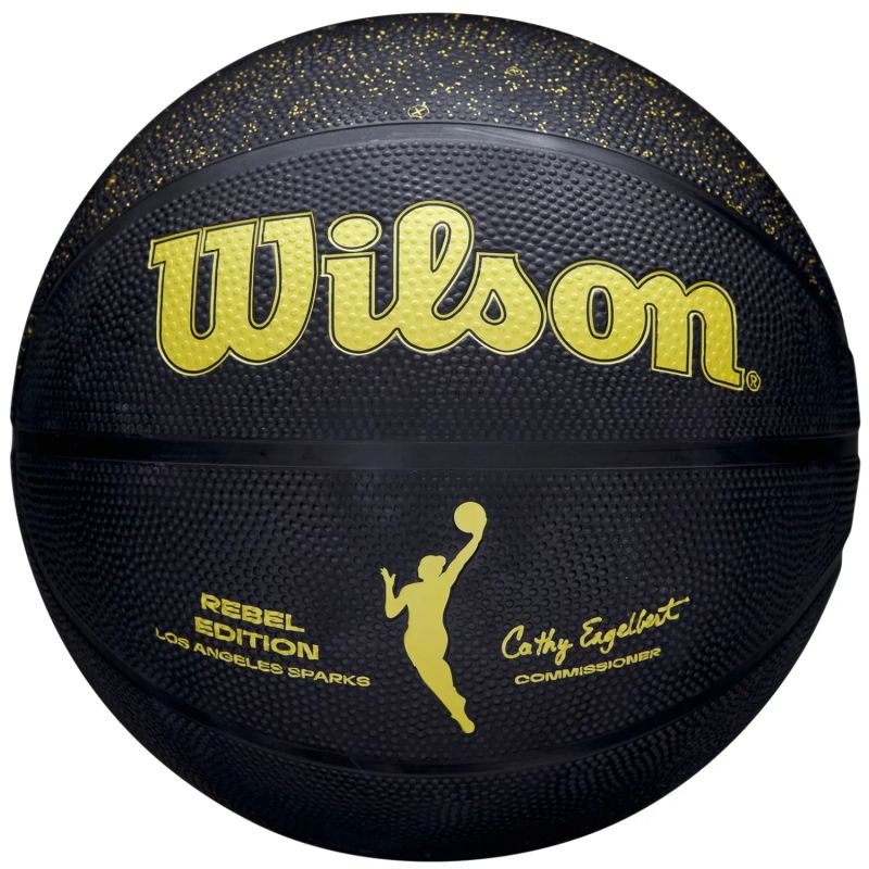 Wilson WNBA Rebel Edition Los Angeles Sparks WZ4021206XB Basketbola bumba