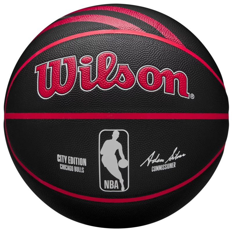 Wilson NBA Team City Collector Chicago Bulls WZ4024105XB Basketbola bumba