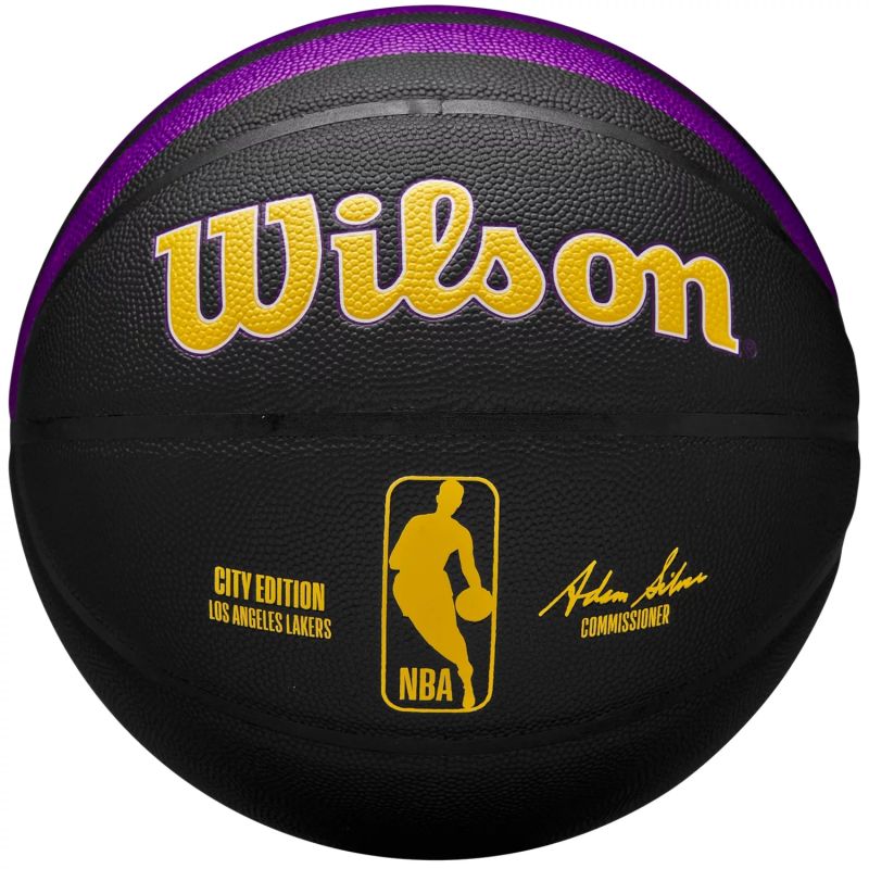 Wilson Wilson NBA Team City Collector Los Angeles Lakers WZ4024114XB Basketbola bumba