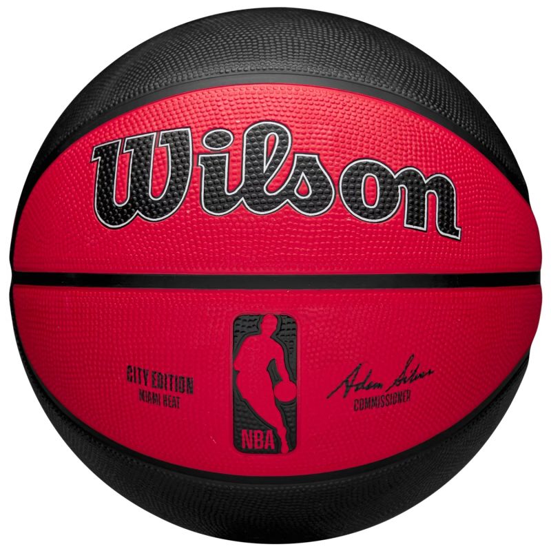 Wilson NBA Team City Edition Miami Heat WZ4024216XB Basketbola bumba