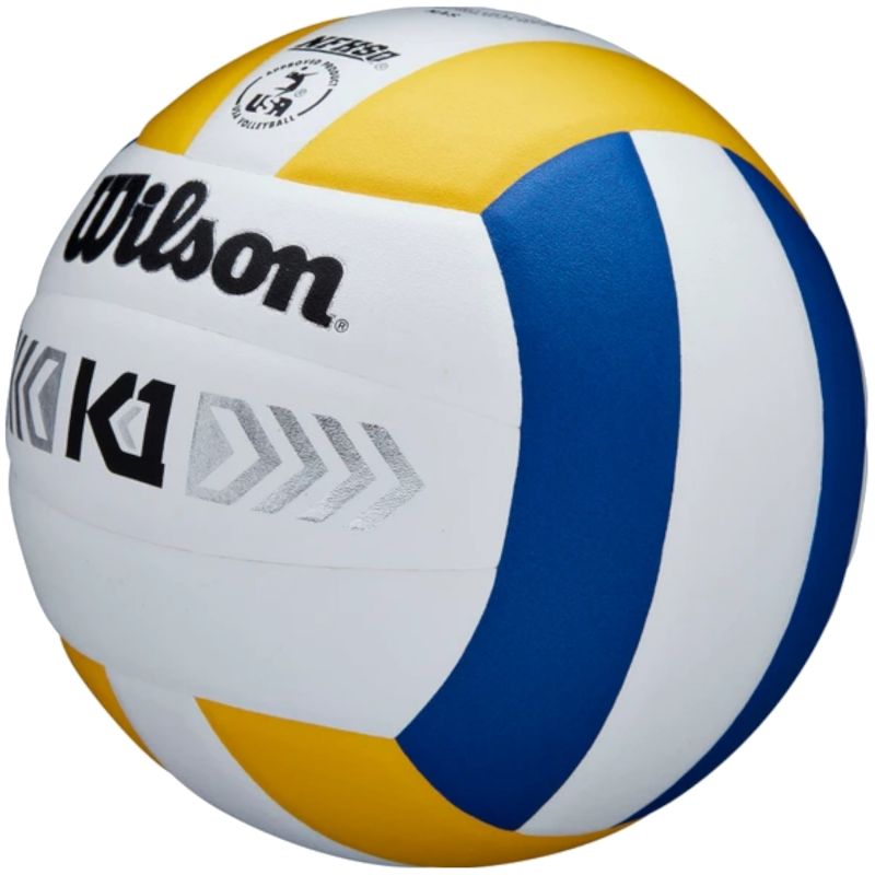 Wilson K1 sudraba volejbola bumba WTH1895B2XB