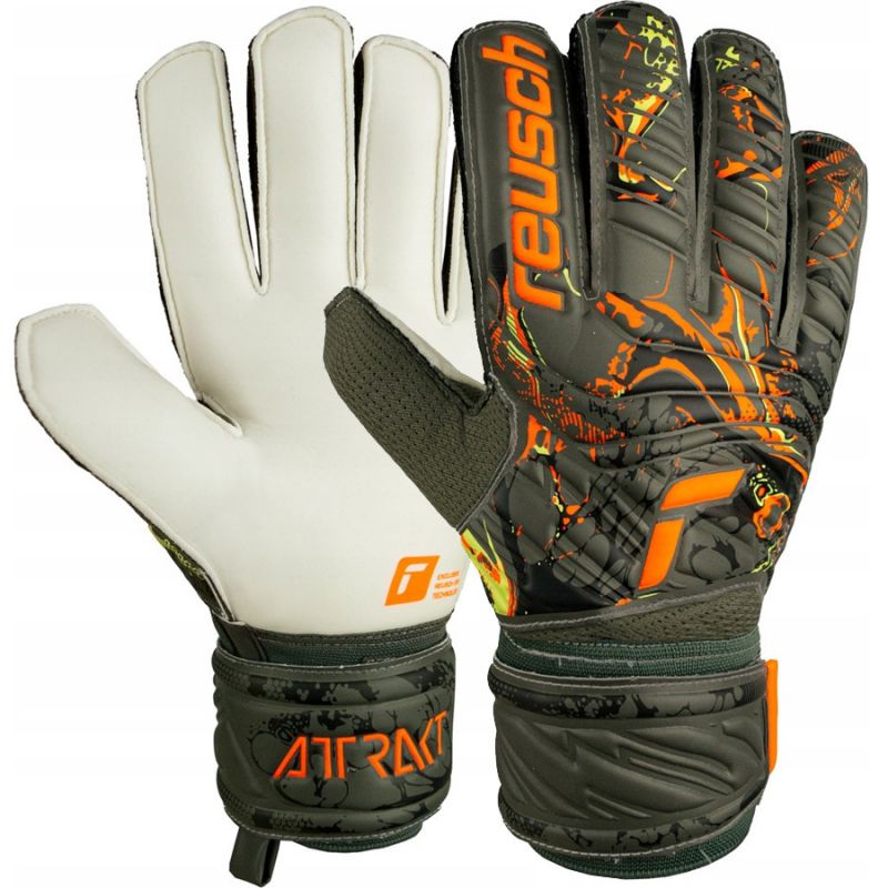 Reusch Attrakt Solid 53 70 016 5556 Vārtsargu cimdi - 8