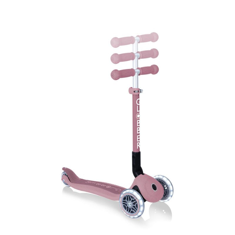 Trīsriteņu skrejritenis Globber salokāmie lukturi ECOlogic Berry 692-510