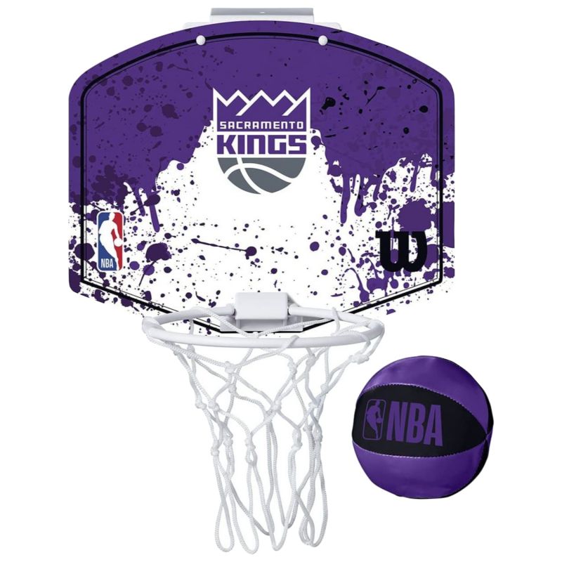 Basketbola vairogs Wilson NBA Team Sacramento Kings Mini Hoop WTBA1302SAC