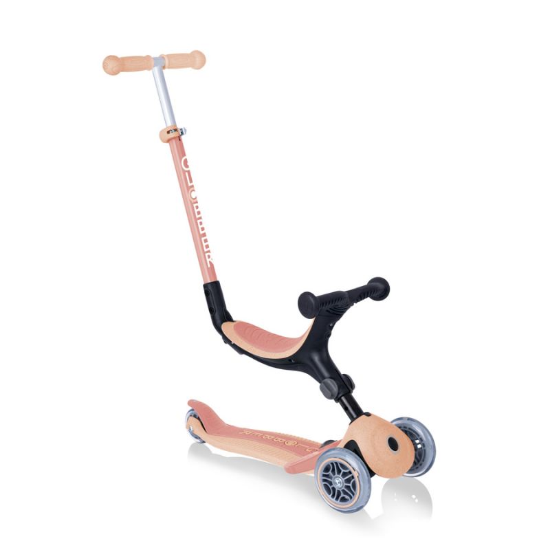 Skrejritenis Globber Go-Up Foldable Plus ECOlogic Peach 694-506