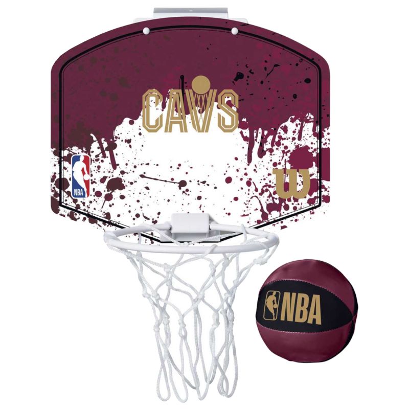 Basketbola vairogs Wilson NBA Team Cleveland Cavaliers Mini Hoop WZ6010101
