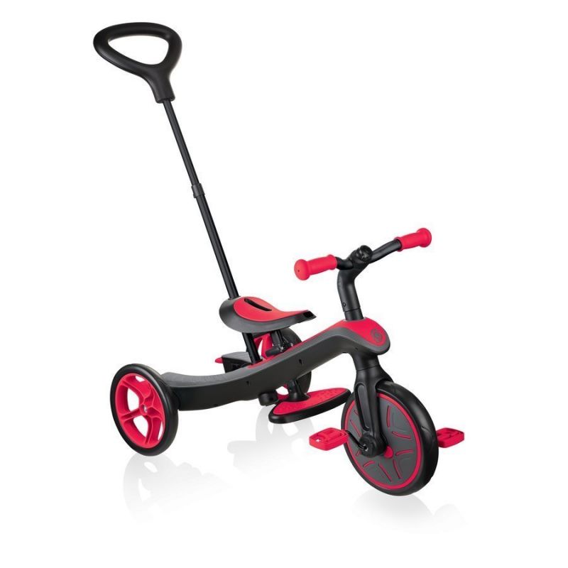 Trīsritenis, ritošā daļa Globber Explorer Trike Red 631-102 HS-TNK-000013812