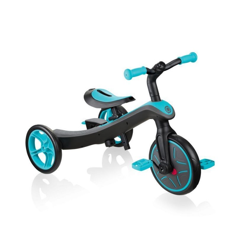 Trīsritenis, ritošā daļa Globber Explorer Trike Teal 630-105 HS-TNK-000013813
