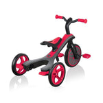 Trīsritenis, ritošā daļa Globber Explorer Trike Red 630-102 HS-TNK-000013814