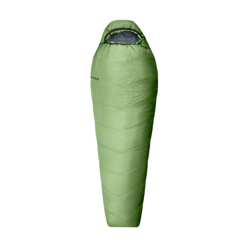 Alpinus Ultralight 850 guļammaiss 215 cm x 80 cm x 50 cm zaļš AC18637 pa kreisi