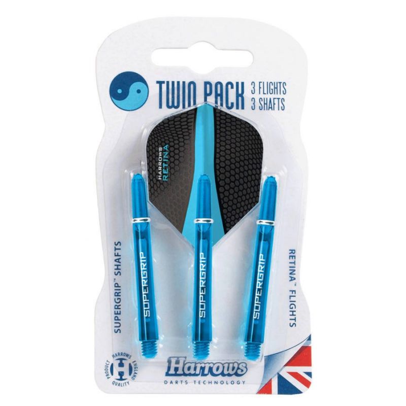 Harrows dubultpakas Supergrip kāti + Retina spalvas HS-TNK-000013682
