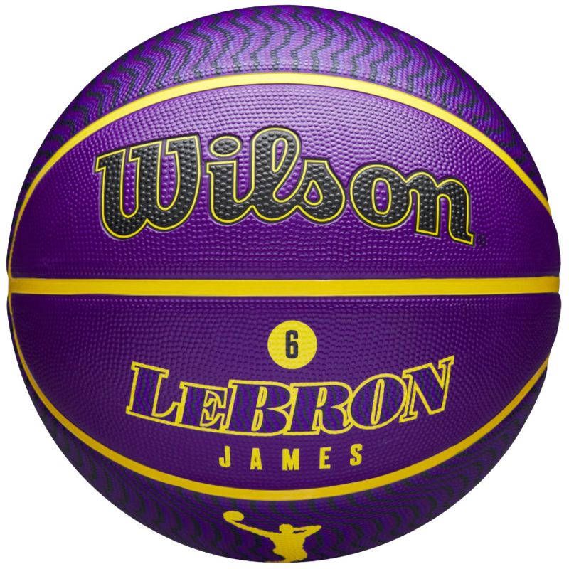 Basketbola bumba Wilson NBA Player Icon LeBron James Outdoor Ball WZ4005901XB