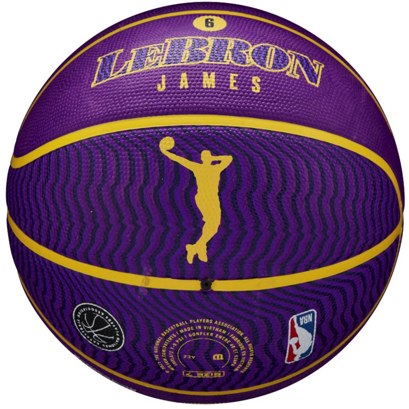 Basketbola bumba Wilson NBA Player Icon LeBron James Outdoor Ball WZ4005901XB