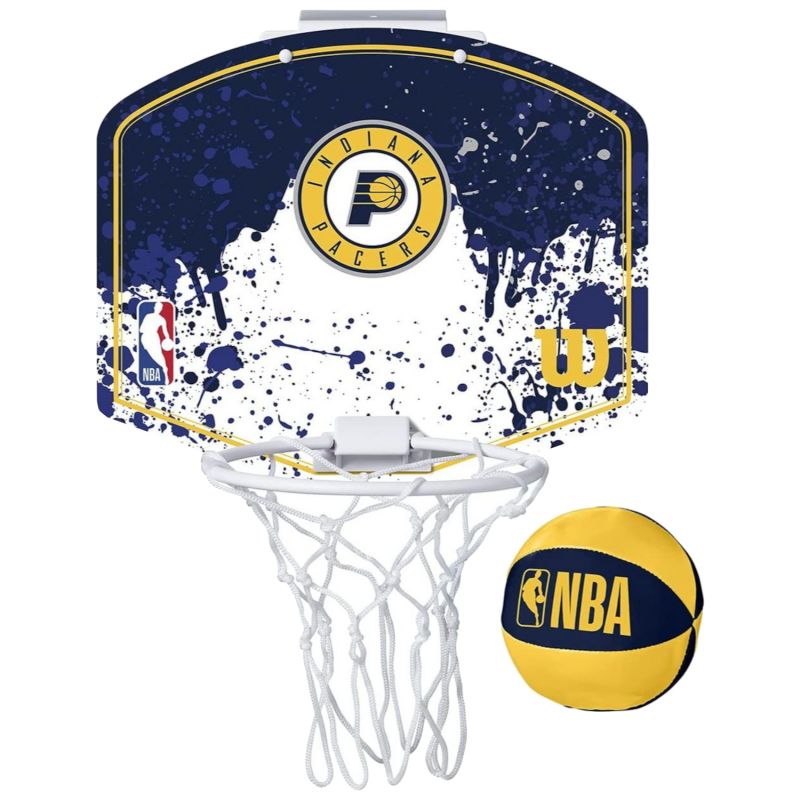 Basketbola vairogs Wilson NBA Team Indiana Pacers Mini Hoop WTBA1302IND