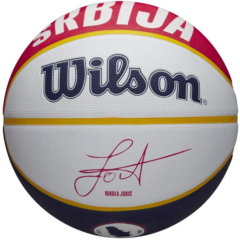 Basketbola bumba Wilson NBA Player Local Nikola Jokic ball for basket WZ4006701XB