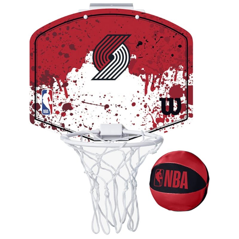 Basketbola aizmugure Wilson NBA Team Portland Trailblazers Mini Hoop WTBA1302POR