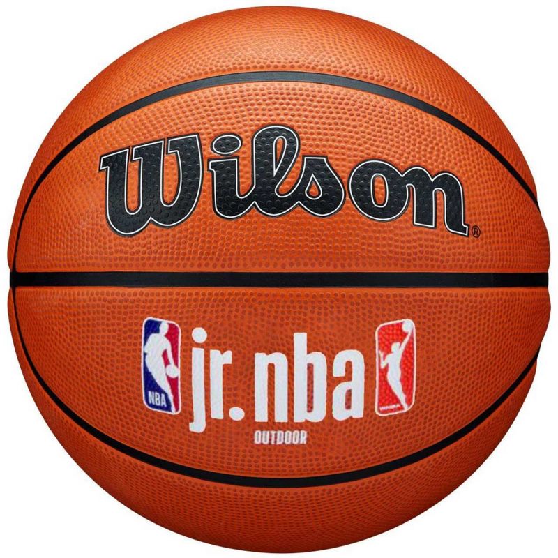 Basketbola bumba Wilson Jr NBA Logo Auth Outdoor WZ3011801XB5