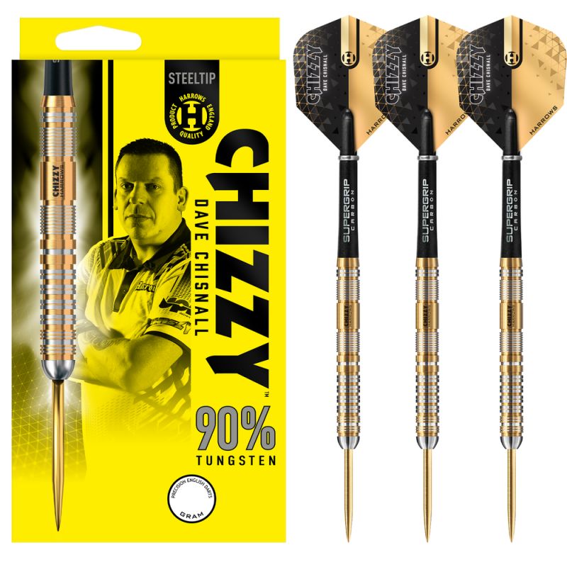 Harrows CHIZZY 2 šautriņas, 90% tērauda uzgalis - 23 g