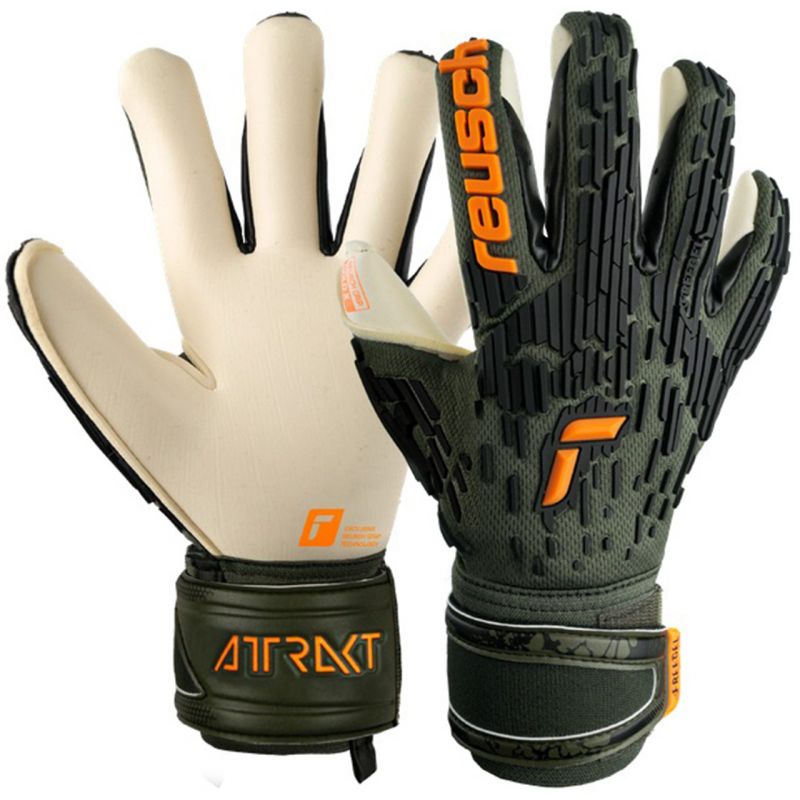 Vārtsargu cimdi Reusch Attrakt Freegel Gold XM 5370935 5556 - 10