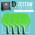 Cornilleau Family Pack Outdoor Galda tenisa raketes