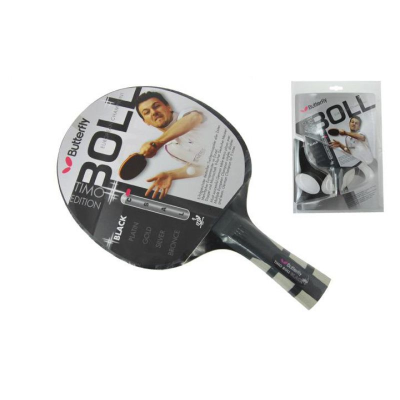 Butterfly Timo Boll Black 85030 Galda tenisa rakete