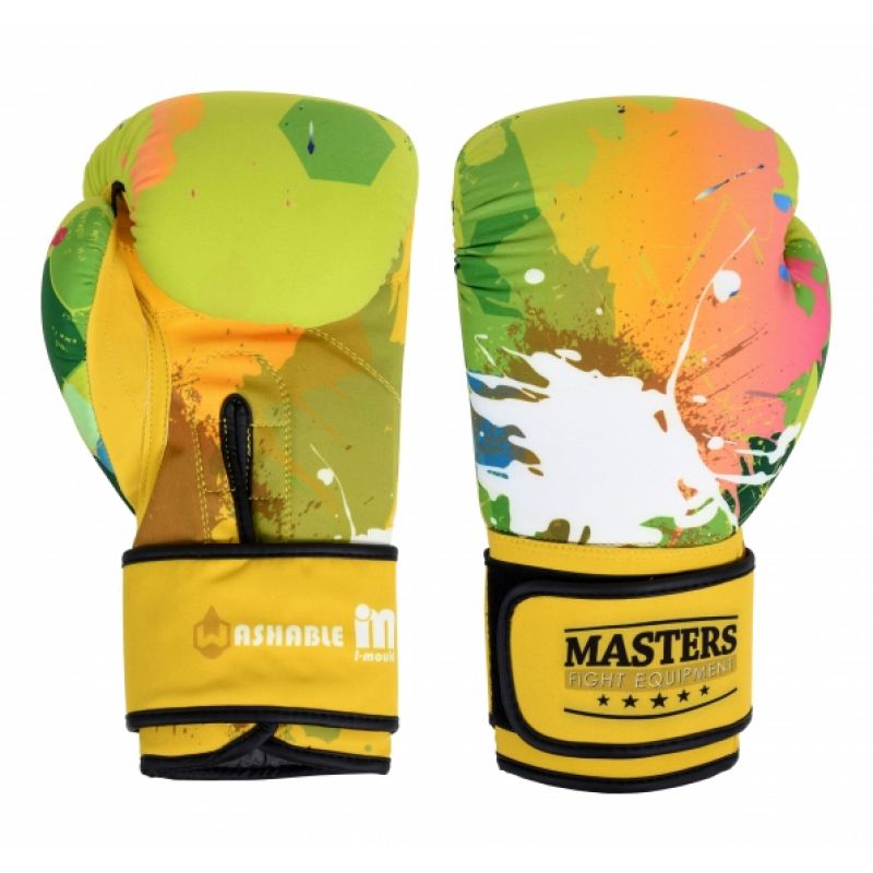 Masters Rpu-Wash boksa cimdi 10 unces JAUNI 013458-WASH-12
