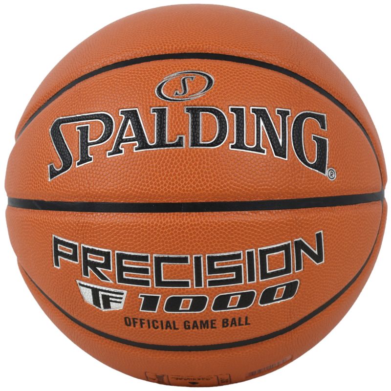 Spalding Precision TF-1000 Legacy Logo FIBA Ball 76965Z Basketbola bumba