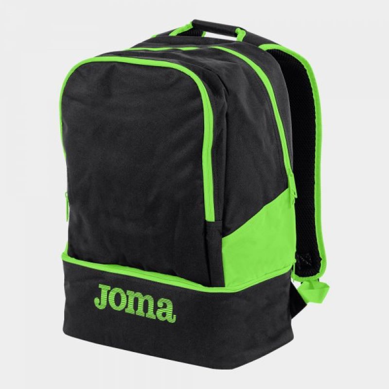 Mugursoma ESTADIO III BLACK-FLUOR GREEN