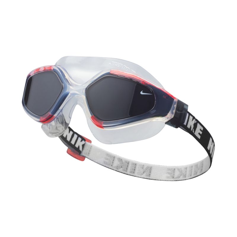 Nike Expanse peldmaskas peldēšanas brilles, dzidri sarkanas, NESSC151-620 OS