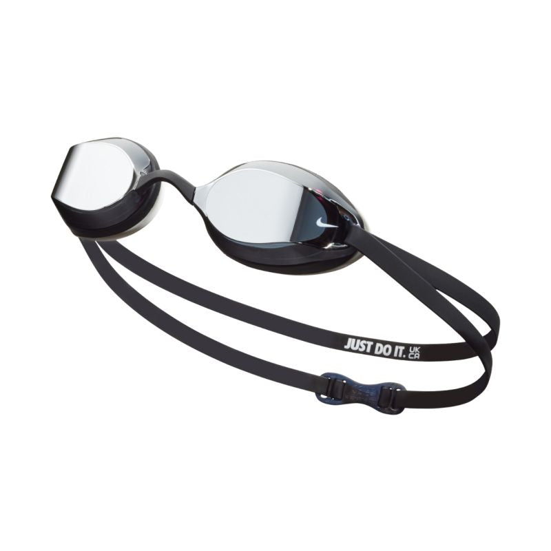 Nike Legacy Comfort peldēšanas brilles, melnas, NESSF132-014 OS