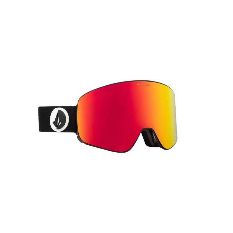Volcom GARDEN GLOSS BLACK/RED CHROME snovborda brilles (VG0122100)