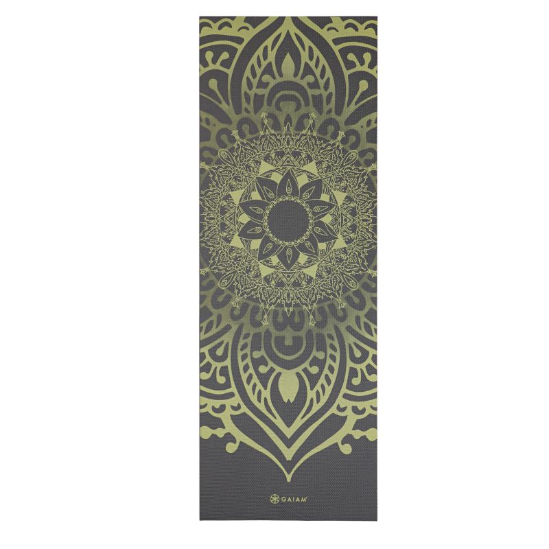 Gaiam Cool Matcha Sundial Layers 5mm 65735 Jogas paklājiņš