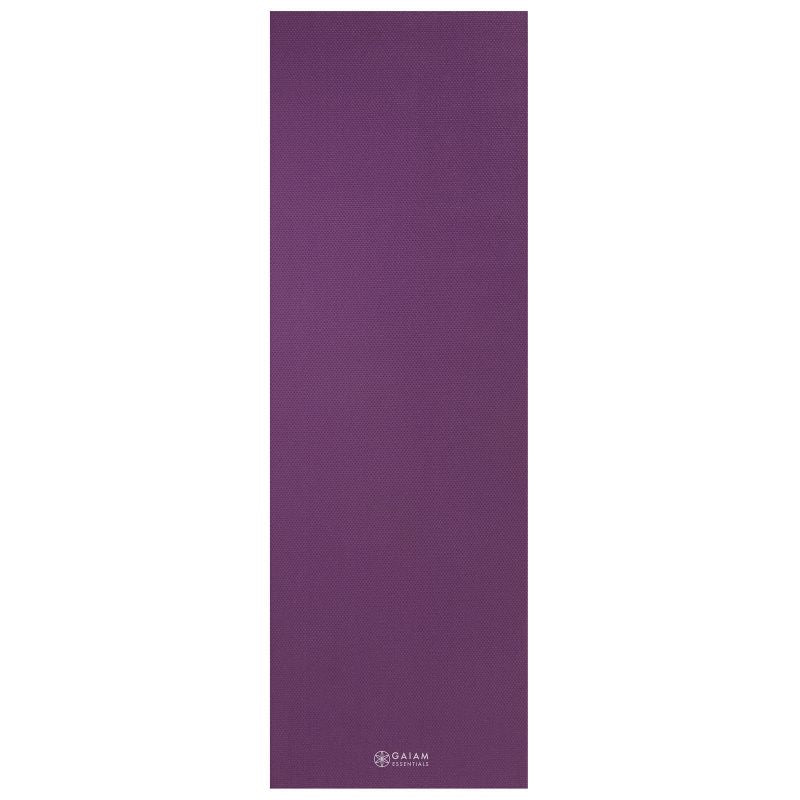 Gaiam Essentials 6 mm Vingrošanas paklājiņš with strap 63313