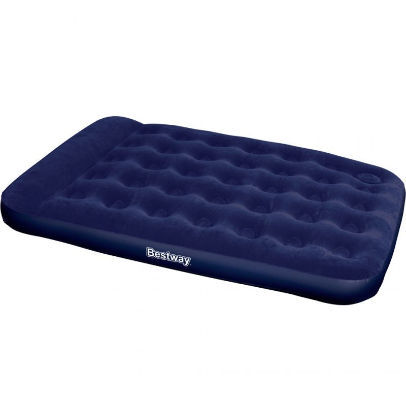 Bestway dubultais velūra matracis ar sūkni, 191x137x28cm 67225-6317