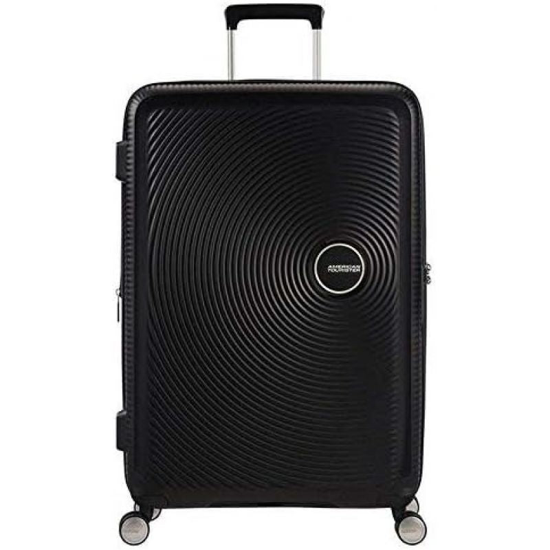 American Tourister Soundbox liels čemodāns - bass melns