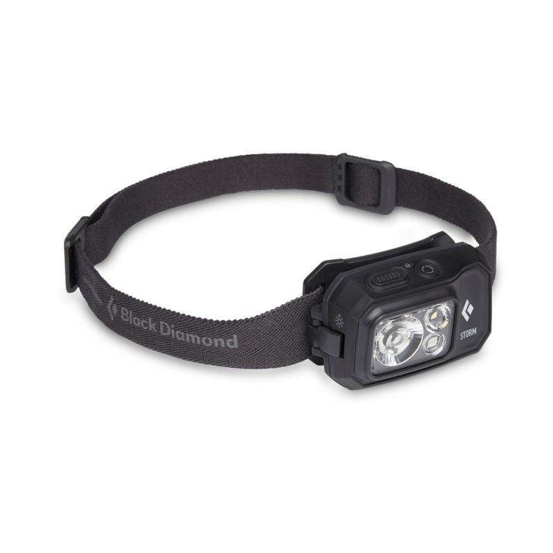 Black Diamond Storm 450 pierejais lukturis - melns