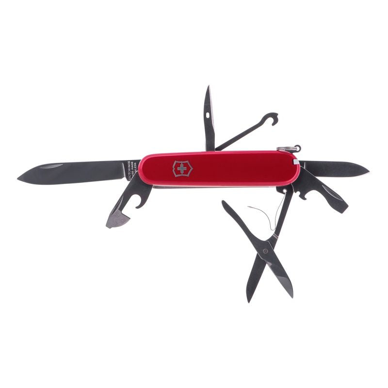 Victorinox Huntsman kabatas nazis, 15 f, 91 mm, sarkans