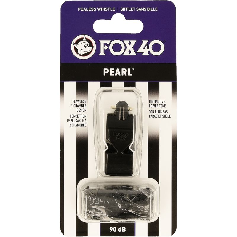 Pearl Fox svilpe 40 + string black