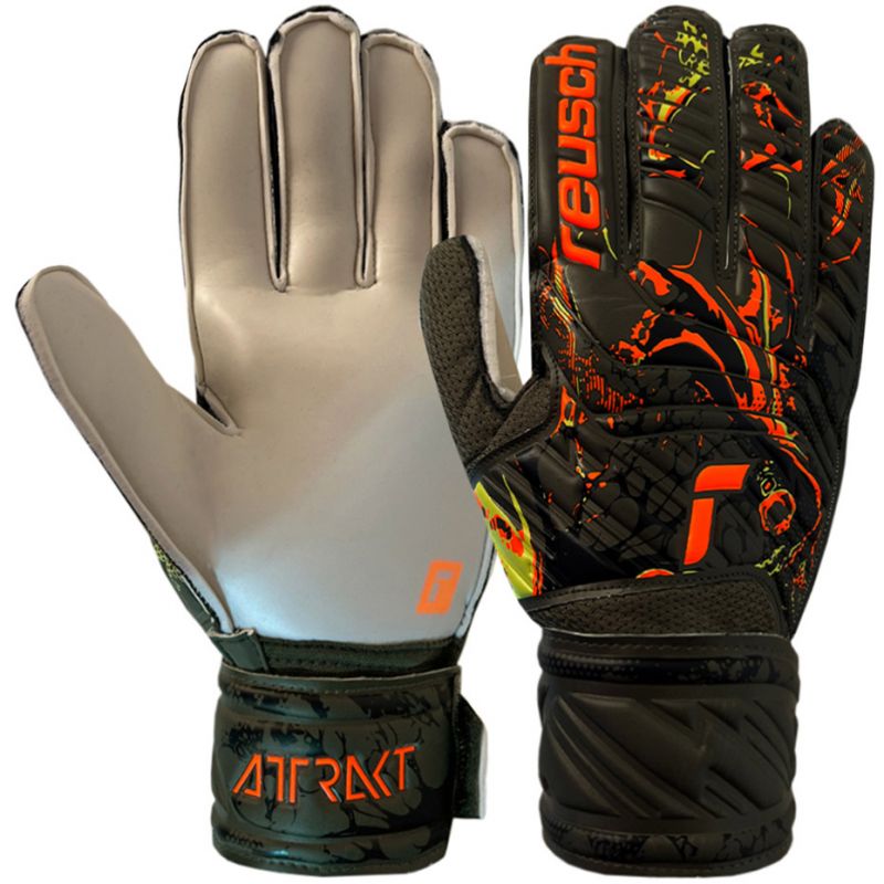 Reusch Attrakt Solid Jr 5372016 5556 vārtsargu cimdi - 8