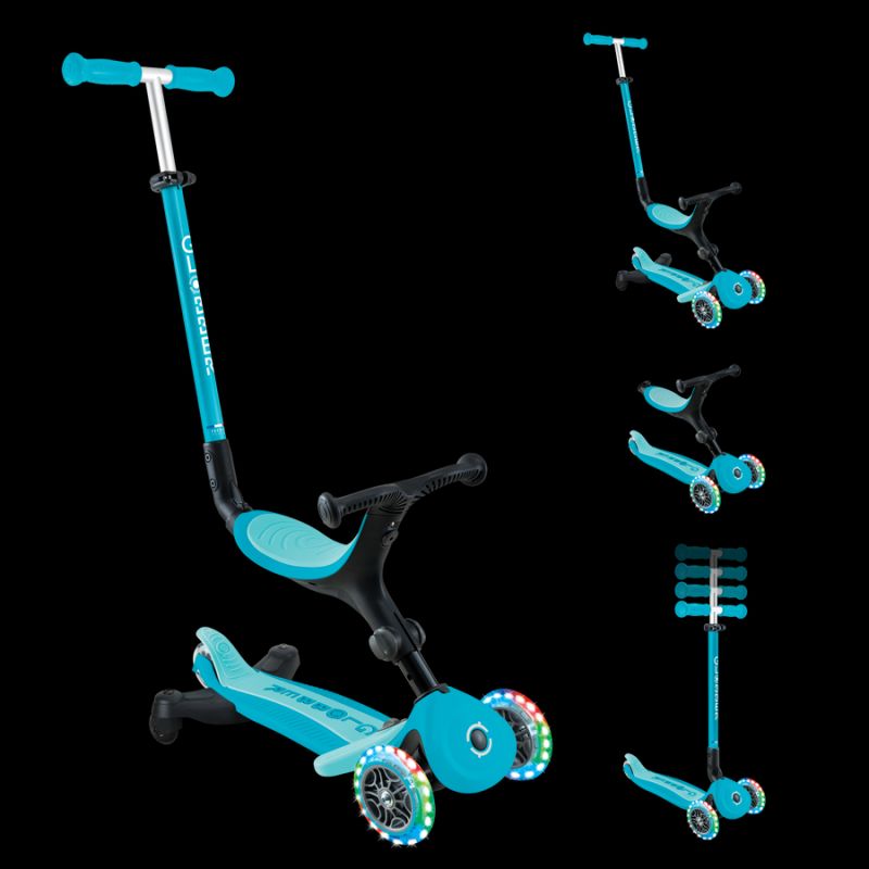 Skūteris ar uzbraucamu sēdekli GO•UP ACTIVE LIGHTS 360 (749-300)