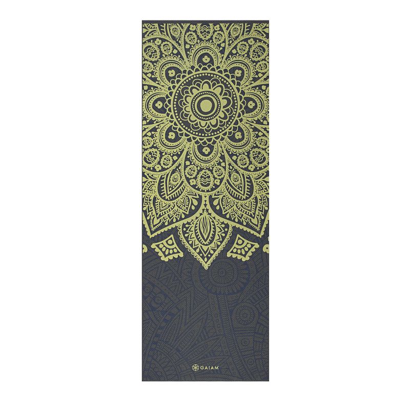Vingrošanas paklājiņš Gaiam "SUNDIAL LAYERS" 6mm 62432