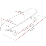 Street surfing Freeride Longborda dēlis 984